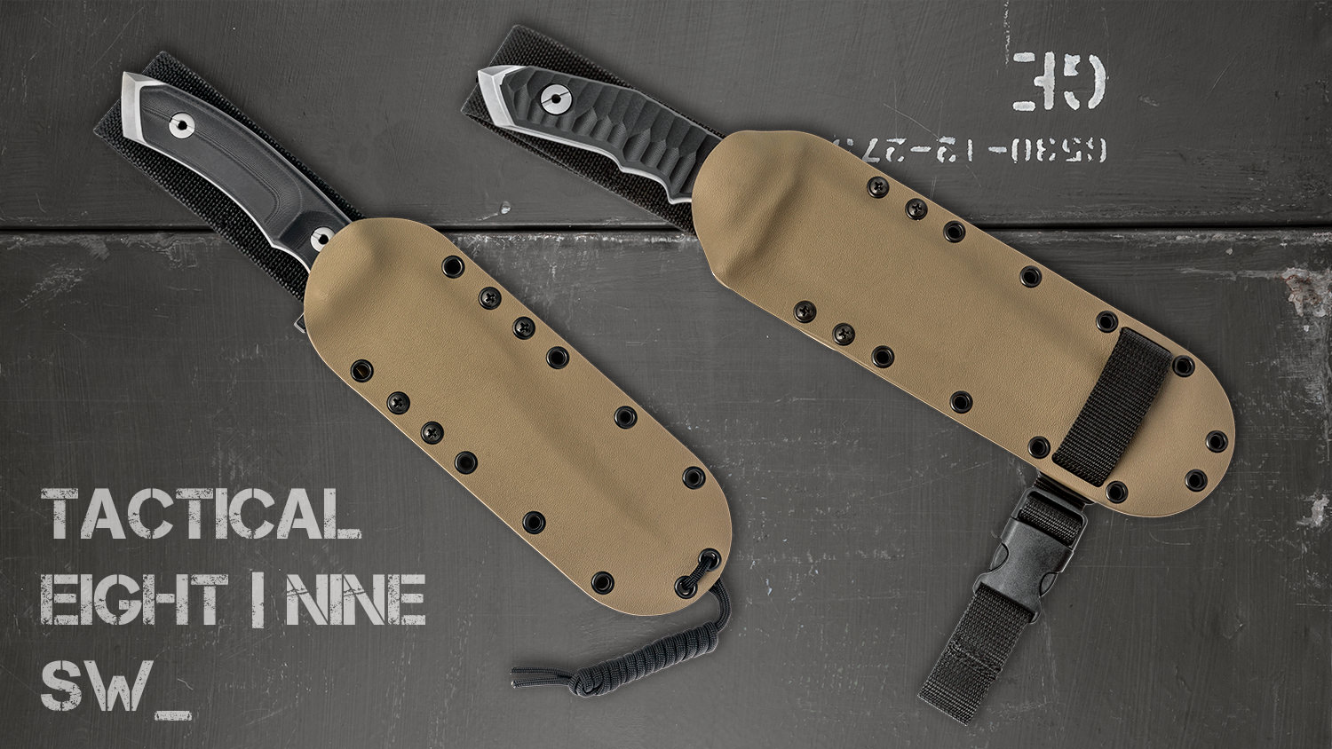 Pohl Force GmbH, Tactical Nine Kydex®-Sheath (FDE)